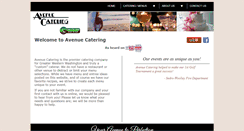 Desktop Screenshot of cateringbyavenue.com